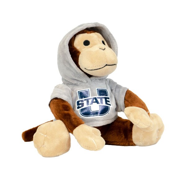 Monkey Plush U-State Hoodie Stuffed Animal